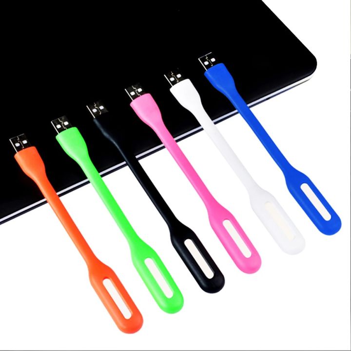 Foldable Multicolor Super Bright USB LED Laptop Light - Mini Portable Flexible Book Light Lamp - Reading Light for Table, Computer, Laptop, Notebook & Keyboard
