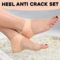 Silicone Gel Heel Pad Socks for Pain Relief | Full Foot Moisturizing Gel Heel Socks for Cracked Heels, Heel Support  | Soft Foot Protector Socks for Women & Men | Anti-Crack Gel Pads, Ideal for Long Hours & Foot Care|Silicon Socks for women and men. 
