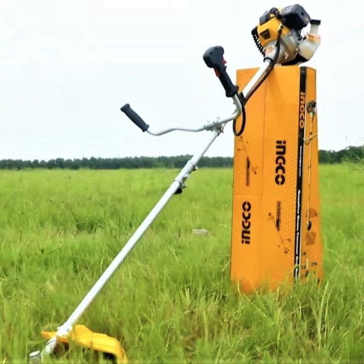 INGCO Petrol Grass Trimmer and bush cutter 2hp (with line spool & bush cutter blade)