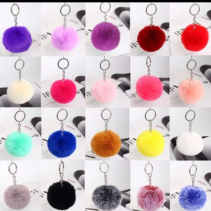 Pom%20Keychain%20Pom%20Pom%20Keychain%20Fluffy%20Ball%20with%20Keyring%20Handbag%20Backpack%20Ornament%20Pendant%20Accessory%20for%20Girls%20-%20Image%206