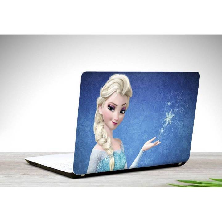 Elsa of Frozen, movies, Frozen Laptop Skin Vinyl Sticker Decal, 12 13 13.3 14 15 15.4 15.6 inch Laptop Skin Sticker Cover Art Decal Protector Fits All Laptops