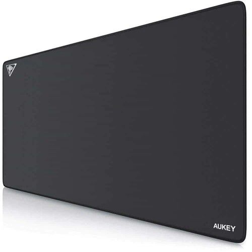 Aukey KM-P3 XL Gaming Mousepad Soft cloth surface with rubber base ensures precise Anti-slip on table or Desk Size 900 X 400 X 4 MM.