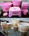 Rossetta Bath Tub Set 6 Pcs (With Dustbin). 