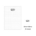 50pcs Simple Line Series Korean Ins Note Paper Creative Cute Plan Punch Note Book Small Book Can Tear Students with Sticky Notes. 