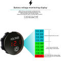 Digital Voltage Meter-1 * Voltmeter with Touch-ON OFF Switch
2 * Wiring plug-Black. 