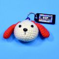 Puppy - collectibles handmade / handwoven / amigurumi crochet keychain /key chain - bag hanging accessories for kids - boys and girls. 