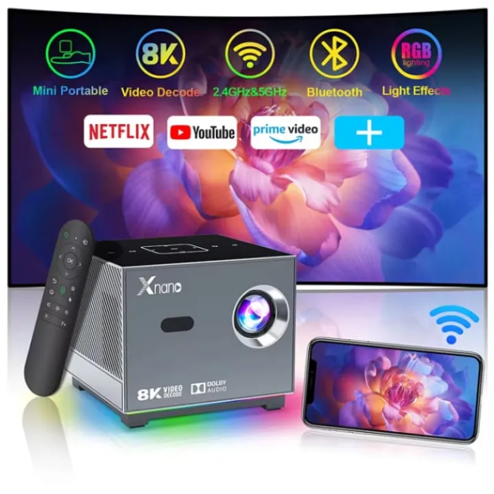 XNANO%20X3%20Pro%204k%20Smart%20android%20Projectors%202%20Gb%20Ram%2016%20Gb%20Rom%20Electric%20Focus%20Keystone%20correction%202.4G&5G%20BT5.0%20Android11%20decoding%20home%20theater%20projector%20system%20home%20cinema%20indoor%20outdoor%20android%20projector%20-%20Image%205