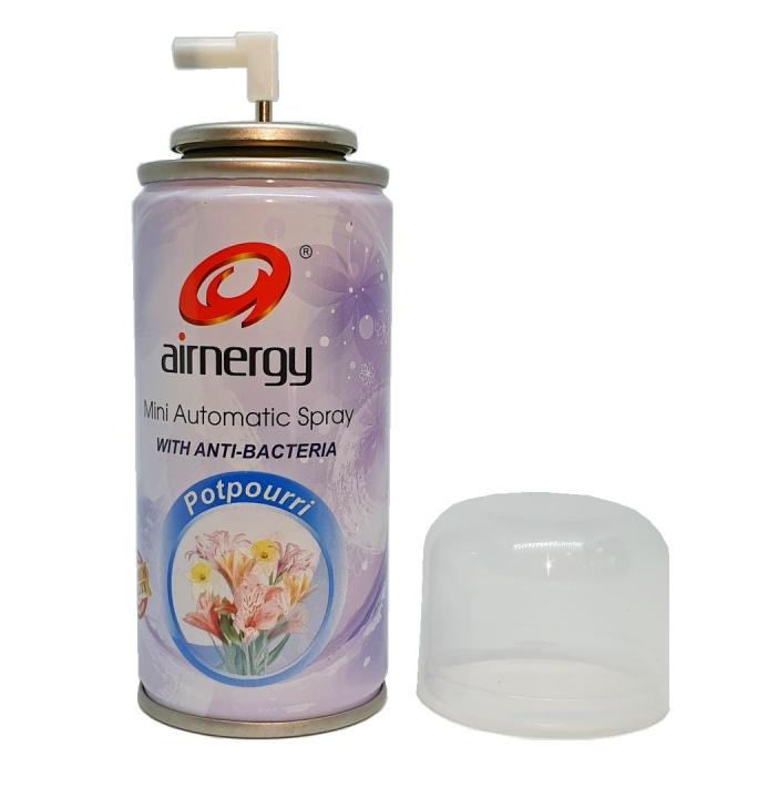 AIRNERGY MINI AUTOMATIC SPRAY WITH ANTIBACTERIAL "POTPOURRI"