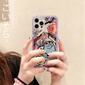 Olige Case For Vivo V23E Y15S Y15A Y33T Y21T Y21 Y21s Y33s V21E V21 V20 X70 Pro V20 Se Y53s Y51 Y31 Y51s V19 v17 S1 Pro Y50 Y30 Y17 Y12 Y15 Y19 Couple Trend Straight Edge Shockproof Tpu Cartoon Monster Soft Phone Cover. 