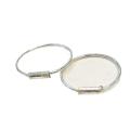 Sterling Silver Nose Ring, Real Chandi Nosering for girls- Twisted (2Pcs). 