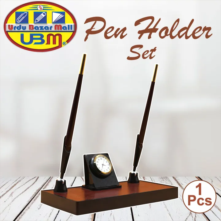 Senator%20Wooden%20Pen%20Holder/Pen%20Holder/Stand%20Set%20Office%20School%20Desk%20Pen%20Pencil%20Holder/Stand%20with%20Clock%20Pen%20Holder%20Set%20/%20Pen%20Organizer%20With%202%20Long%20Dux%20Pen-%20Dark%20Brown%20/%20Office%20Accessories/%20Office%20Accessories%20Set%20/%20Wooden%20Office%20Accessories%20Set%20%20(%201%20Pcs%20Set%20)%20-%20Image%203