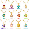 Barbie Diamond Castle Love Necklace for Women ins Fashion Sweet Heart-Shaped Collarbone Necklace Couple Girlfriends Princess Necklace. 