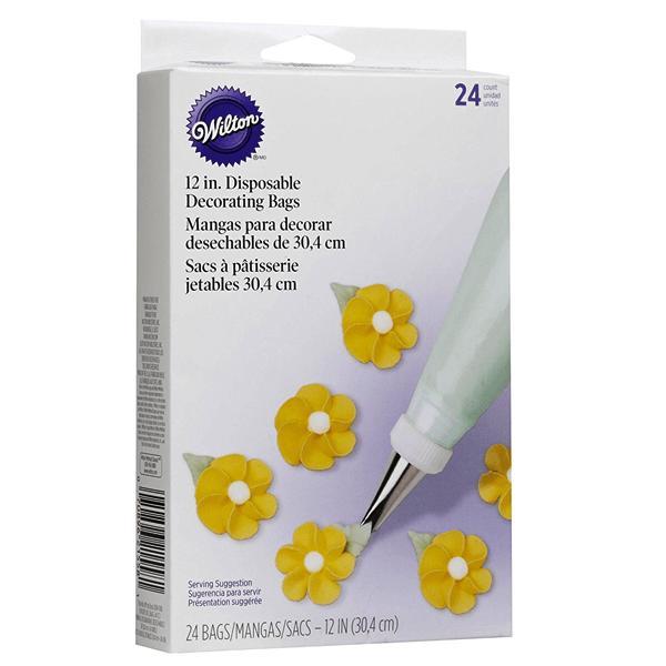 Wilton Disposable Decorating Bags 12in. - 24 Bags