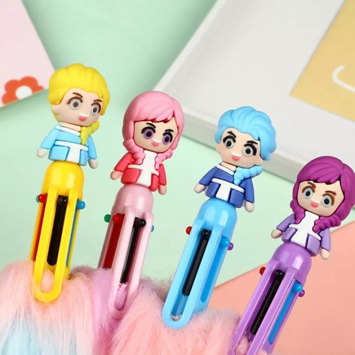 01%20Pc%20Rainbow%20Fluffy%206%20Colors%20Ballpoint%20Gel%20Pen%20-%20Plush%206%20in%201%200.7mm%20Multicolor%20Retractable%20Pens%20Press%20Pen%20Office%20Stationery%20for%20Students%20Girls%20-%20Image%203