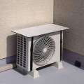 2X All Season Universal Mesh Air Conditioner Cover AC Cover for Outside AC Unit Foil Composite Flame Retardant Rainproof. 