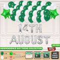 Pakistan Happy Independence Day Foil Letter Theme Collection, 14th August Theme Set 14 Aug Decoration Balloons Themes For Decorate Your Home School Offices Restaurant Parties & Functions Celebration Party Decor Supplies Jashan E Azadi :  YlOPaNKw. 
