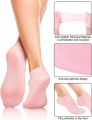 "Elastic Silicone Spa Socks, Moisturizing Gel Socks for Healing Dry, Cracked Feet". 