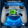Wireless Controller For PS5 With Back Paddles and Turbo Compatible With PS5 Slim And PRO - Grey. 