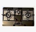 Tokyo (Imported) Hob/Stove 3 Brass Burner Stainless Steel  black (TK TBH 01) (Built in Hob). 