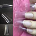 A fittings are Fi Tip Wn NailtensioNails 240pcs Duck False For Exn Full Cover Long Artificial Press Oide Flnger Beauty. 
