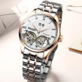 Top Luxury Branded HAIQIN New Casual Mechanical Men Watch 30m Waterproof Military Watch Men Tourbillon Male Wristwatch with original Box. 