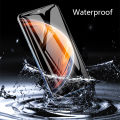 Biruiqu 2Pcs For Infinix Zero X X Pro 9H 2.5D Full Cover Tempered Glass Screen Protector Film Black. 