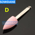 12Pcs/Pack Dental Polishing Stone Bur Porcelain Resin Polish Burs Dentist Polishing Materials 2.35mm handle. 