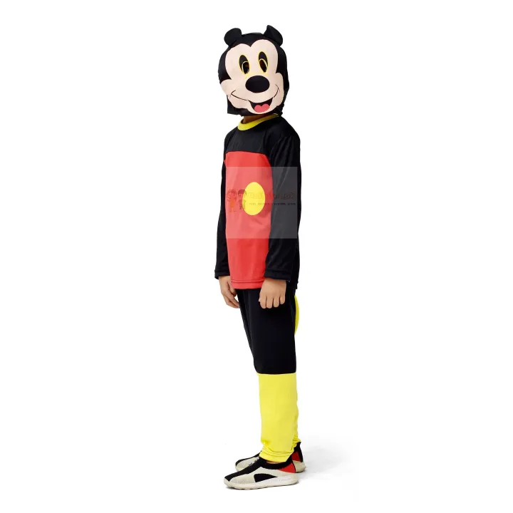 Mickey%20Mouse%20Costume%20For%20Kids%20With%20Headpiece%20-%20Image%204