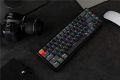 Keychron K6 Hot Swappable Wireless Bluetooth 5.1/Wired Mechanical Gaming Keyboard, 65% Compact 68-Key RGB LED Backlit N-Key Rollover, Aluminum Frame for Mac Windows Gateron G Pro Blue Switch. 