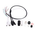 12V PoE Cable With DC Audio IP Camera RJ45 Cable built in PoE module For CCTV IP Camera Eatop. 