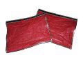 Pack of 3  Dress Cover Dust Proof Bag (16 x 13  inches) Red Embossed Garments Wardrobe Organizer. 