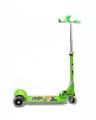 Littles Ben 10 Green Height Adjustable Kids Folding Scooter. 