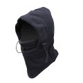Neck Warmer Motorcycle Helmet Cap - Men's and Women's Winter Windproof Cap Thick Double Warm Face Cover Cap - Thermal Fleece Balaclava Hood Skiing Cycling Motorcycle Full Face Mask (Black). 