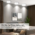 Surface Mounted LED Ceiling Light Downlight Mini 3W 5W 10W 15W 20W 220V High Power Modern Home Lighting LED Down Light Round Led Panel Spot Lamp for Bathroom Bedroom Kitchen Living Room. 