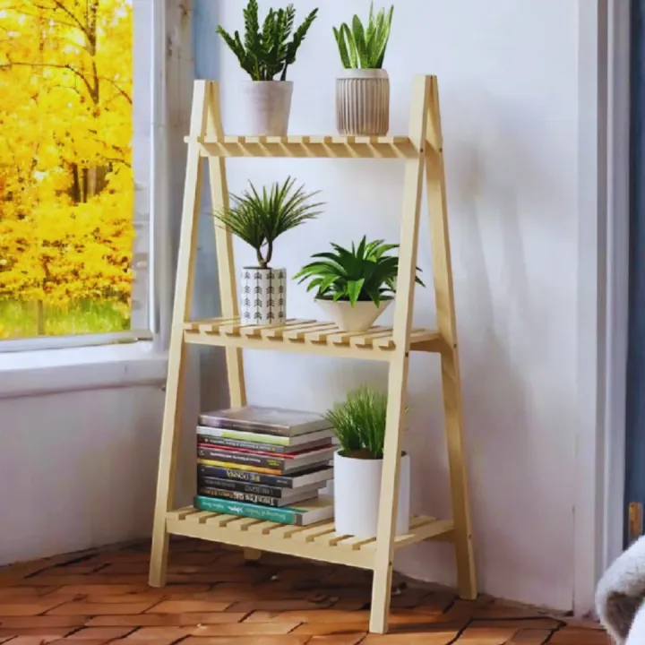 New%20Wooden%20Plant%20Stand%202tire%20&%203Tier%20Foldable%20Flower%20Pot%20Display%20Solid%20Wood%20Floor%20Shelf%20Rack%20Two-Three%20layer%20Storage%20Balcony%20Folding%20Flower%20Stand%20-%20Image%202