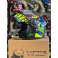 HELMET JIEKAI JK-902 OR VECTOR VT 254 FOR MOTOR BIKE HEAVY BIKE - FLIPUP - DOT CERTIFIED - DUAL VISOR. 