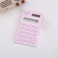 Creative Cute Kawaii Candy Color 8 Digit Compact Calculator Small Portable Scientific Calculator For Students 8 Digits Mini Body Plastic Keys Non-slip Bottom Pad Clear Keys. 