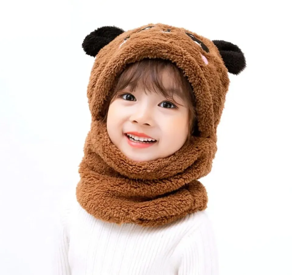 Winter Caps baby Cartoon Hat for Kids Baby Winter Stuff