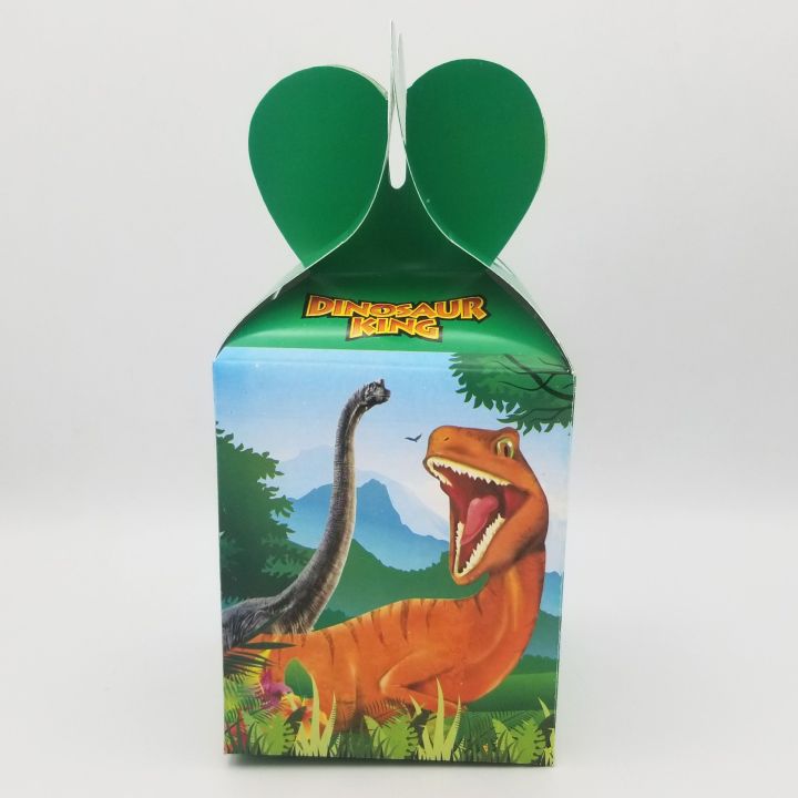 DINOSAUR THEME GOODY BOXES PACK OF 10 GOODY BOX