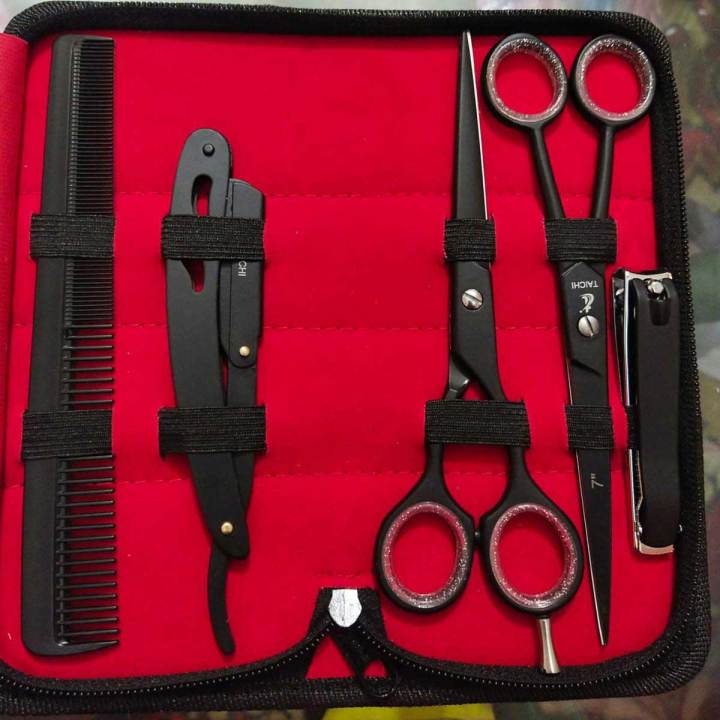 Premium%20Quality%20Complete%20Barber%20Kit%20for%20Men%20-%20Full%20Men's%20Grooming%20Kit%20-%20Professional%20Hair%20Cutting%20Scissors%20and%20Razor%20Set%20-%20Best%20Personal%20Hairdressing%20Tools%20-%20Stainless%20steel%20-Black%20Colour%20-%20Image%204
