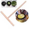 Pancake Flipping Spatula Non-stick Wooden Pancake Spatula Crepe Spreader Set Durable Kitchen Tool for Homes Wooden Pancake Turner. 