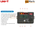 UNI-T UT501A Insulation Resistance Tester 1000V Megohmmeter 5GΩ Ohm Meter Professional Digital Ohmmeter Electrical Megometer. 