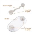 Techmanistan Random Color - Multipurposed Magnetic Hooks For Glasses, Magnetic Hang Eyeglass Holder Pin, Portable Clothes Magnet Clip, Glasses Brooch Clips Badge Pin Accessories Holder Card Holder, Tee-shirt hook For Glasses Clips. 