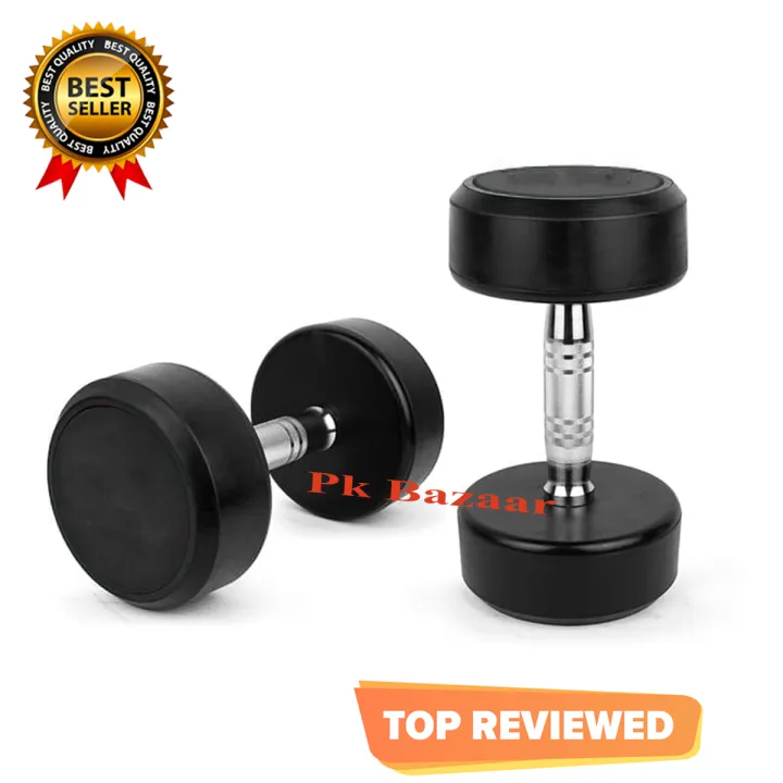 Single Pieces of 1kg 2kg 3kg 4kg 5kg 10kg High Quality Rubber Coated Dumbbell Weight Plates Home Gym Home Exercise Dumbell