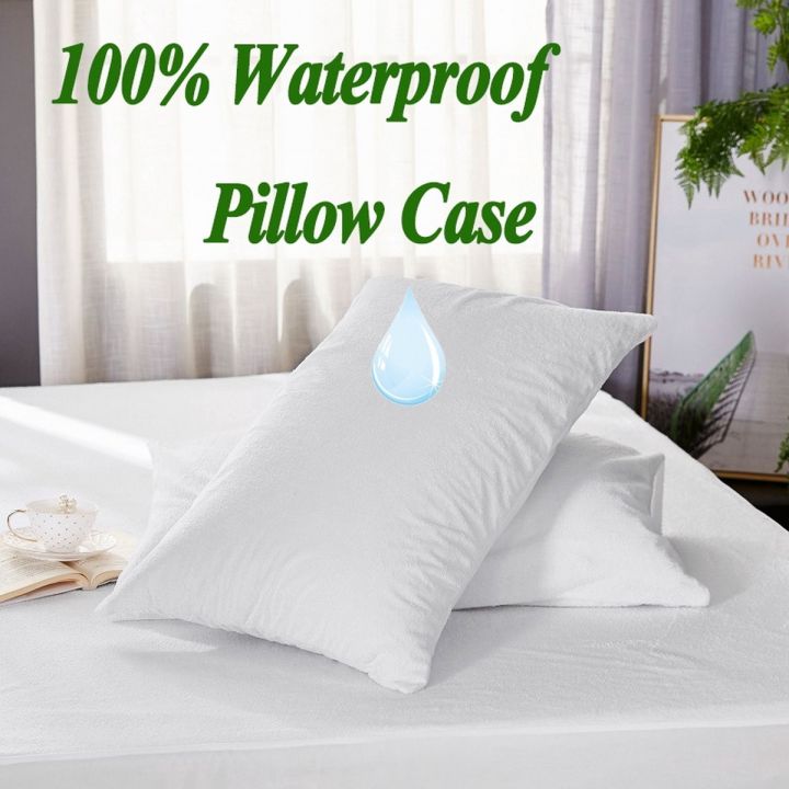 Waterproof Pillow Cover Size 19x29 inches 1 Pair Daraz.pk