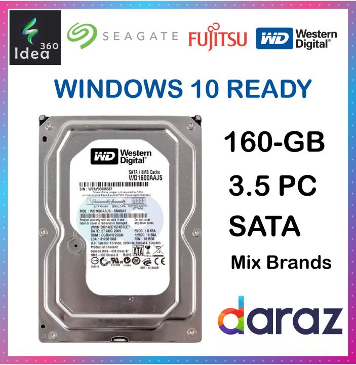 160%20GB%20Hard%20Disk%20WINDOWS%2010%20READY%20Genuine%20for%20Computer%20Machine%20Pulled%20out%20from%20Branded%20Desktop%20Hard%20Drives%20Original%20-%20Image%203