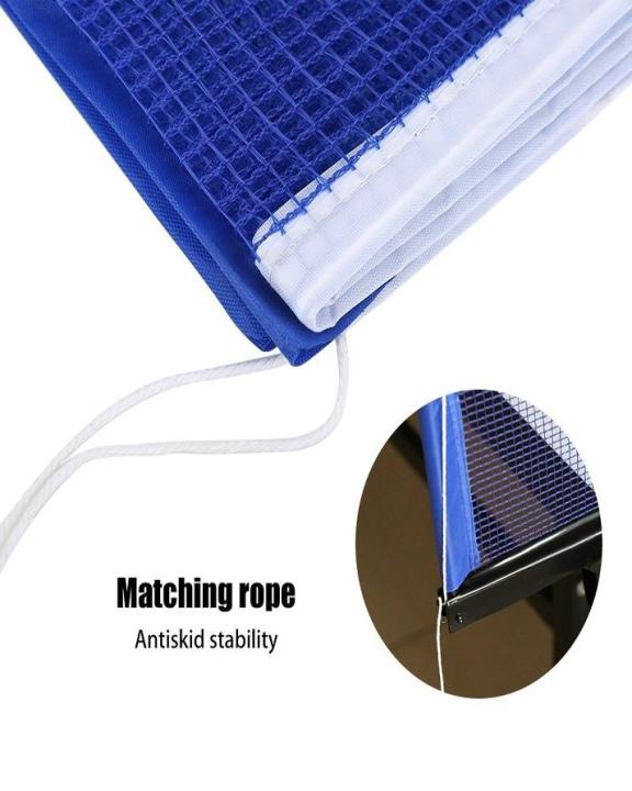 NEW%20Standard%20Portable%20Table%20Tennis%20Catcher%20Net%20With%20Metal%20Clamp%20Post%20Set%20-%20Image%206