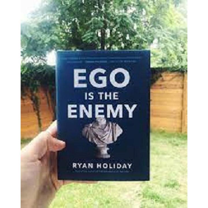 Ego_is the Enemy in blue cover : The Fight to Master_Our Greatest Opponent Book By Ryan Holiday international best seller books self help english reading book excellent quality