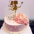 1PC Mini Crown Cake Topper/ Romantic Pearl Garland/ Birthday Wedding Engagement Cake Decoration. 