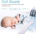 VANCOCON Nasal Aspirator, 2 in 1 Baby Nasal Aspirator & Ear Wax Remover, Electric Baby Nose Cleaner with 4 Silicone Nozzles for Newborns, Toddlers, Blue091. 